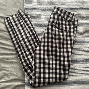 Loft gingham pants